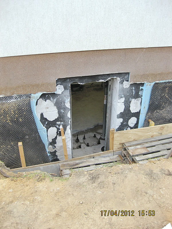 Hebung aus dem Grundwasser in Delitzsch